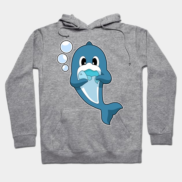 Dolphin Fish Hoodie by Markus Schnabel